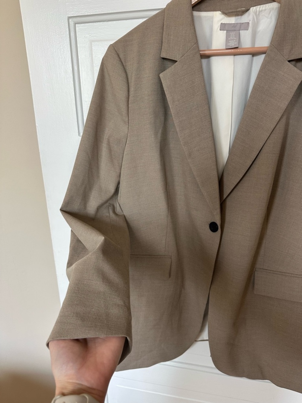 H&M SINGLE-BREASTED BLAZER - Picture 5 of 9